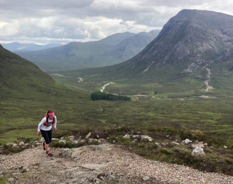 Siobhan Killingbeck during her glory run.