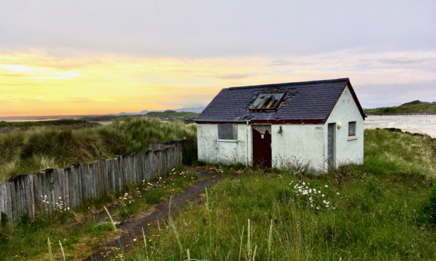 The dilapidated public toilet building at Traigh beach will make way for a new public toilet under t