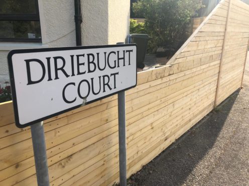 Diriebught Court where the incident took place.