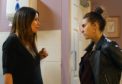 Isobella Hubbard plays newcomer Chelsey who recognises Rovers Return owner Carla Connor.