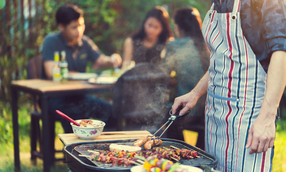 Its been great weather for a barbecue.