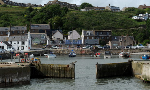 Gourdon Harbour. Picture by KENNY ELRICK