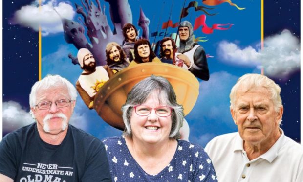 Harry Doy, Gwen MacKenzie and Jack McGregor