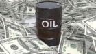 3D black oil drum set on dollar banknotes pile, 3d rendering; Shutterstock ID 399452848; Purchase Order: -
