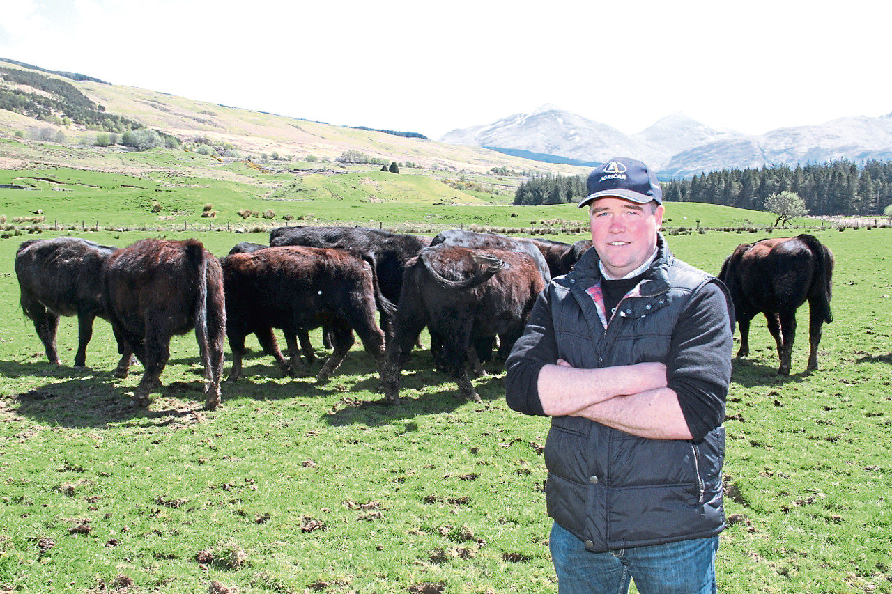 Ewen Campbell felt the original herd was not coping as well as it should in the environment