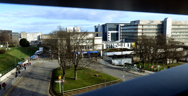 Aberdeen Royal Infirmary, NHS Grampian.