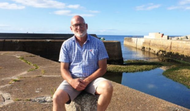 Scott Sliter, chairman of Portgordon Community Harbour Group.