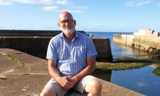 Scott Sliter, chairman of Portgordon Community Harbour Group.