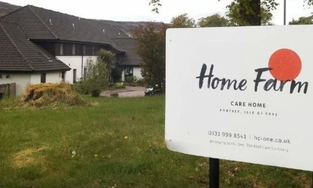 Home Farm care home, 
Portree, Skye.