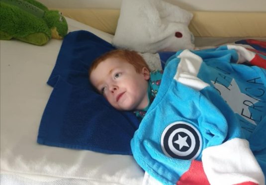 Four-year-old Jayden Easdale was diagnosed with Tay Sachs Disease when he was 18 months old.