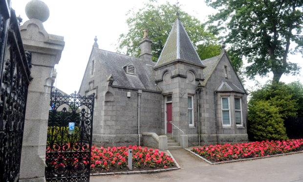 The East Gate Lodge in Duthie Park, Aberdeen which will be converted to house an outdoor nursery over the next year.