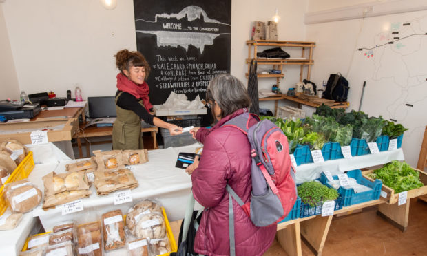 The Bakehouse has been selling locally grown produce and bread. Picture by Jason Hedges.