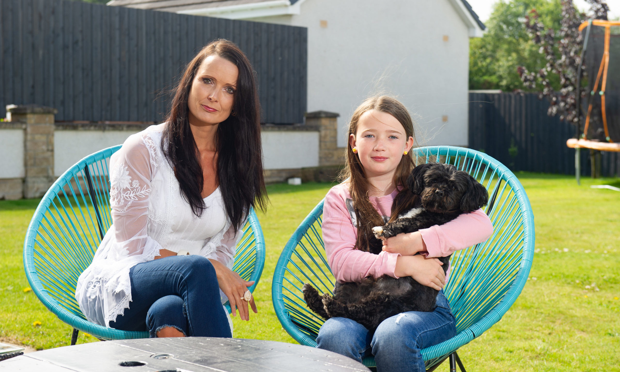 Sharon Fraser has grown frustrated waiting for answers from Highland Council over the refund of daughter Summer's cancelled school trip.
Pictures by Jason Hedges.