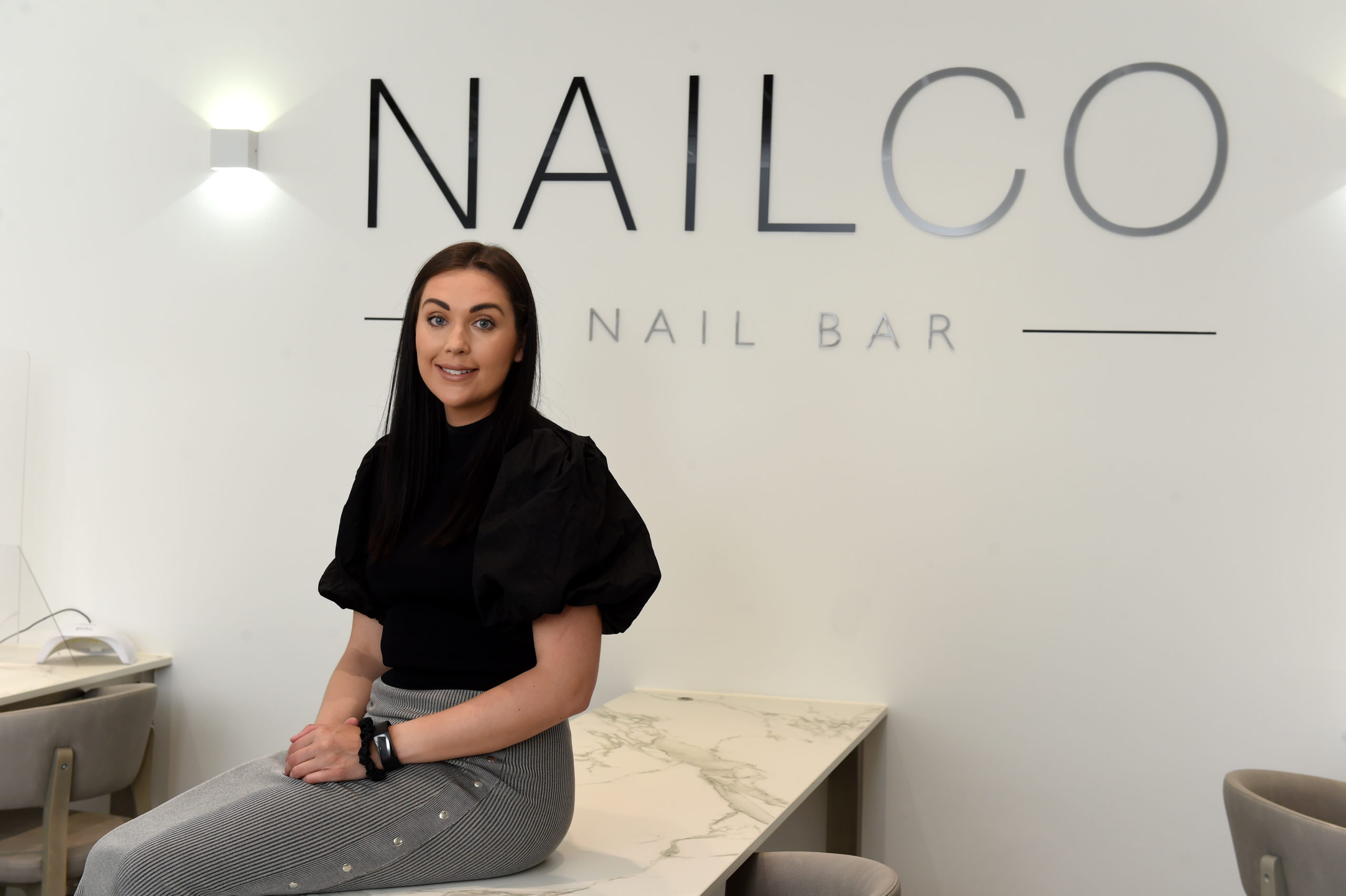 Jayd Linney owner of NailCO Nail Bar on Union Street.
Picture by Kenny Elrick