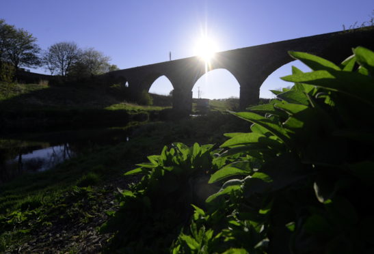 Ellon Viaduct. Picture by Kath Flannery