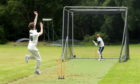 Banchory Cricket Club are back in training. 
Picture by Kath Flannery.