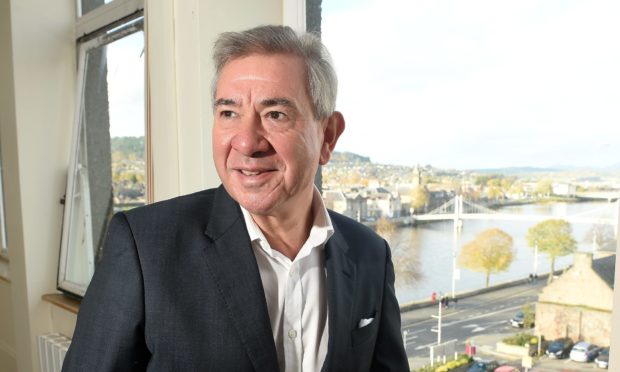 Inverness hotelier Tony Story. Picture by Sandy McCook.
