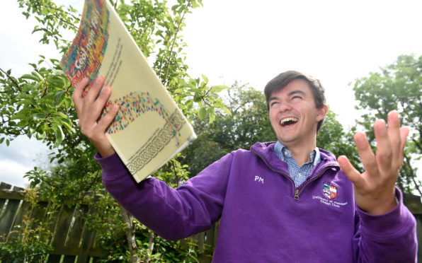 Aberdeen University graduate Peter MacPherson.
Picture by Sandy McCook.