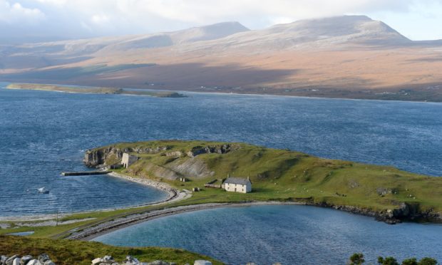 With its massive coastline, Sutherland is the biggest beneficiary of  Scottish Crown Estate's marine asset funds. Picture by SANDY McCOOK  10th October '17
Loch Eriboll near Durness in Sutherland.