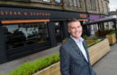 Scott Murray of Cru Holdings outside their Prime restaurant on Ness Walk in Inverness.