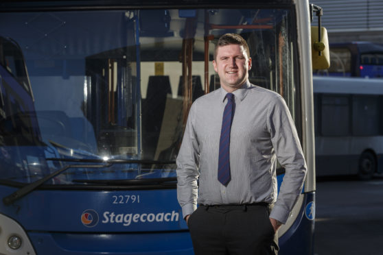 Stagecoach Bluebird boss Peter Knight.