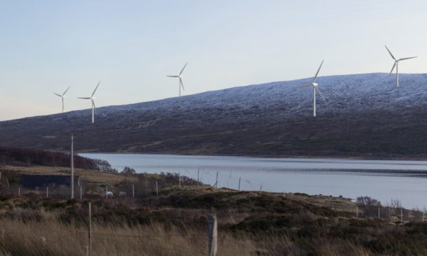 The proposed Sallachy wind farm.