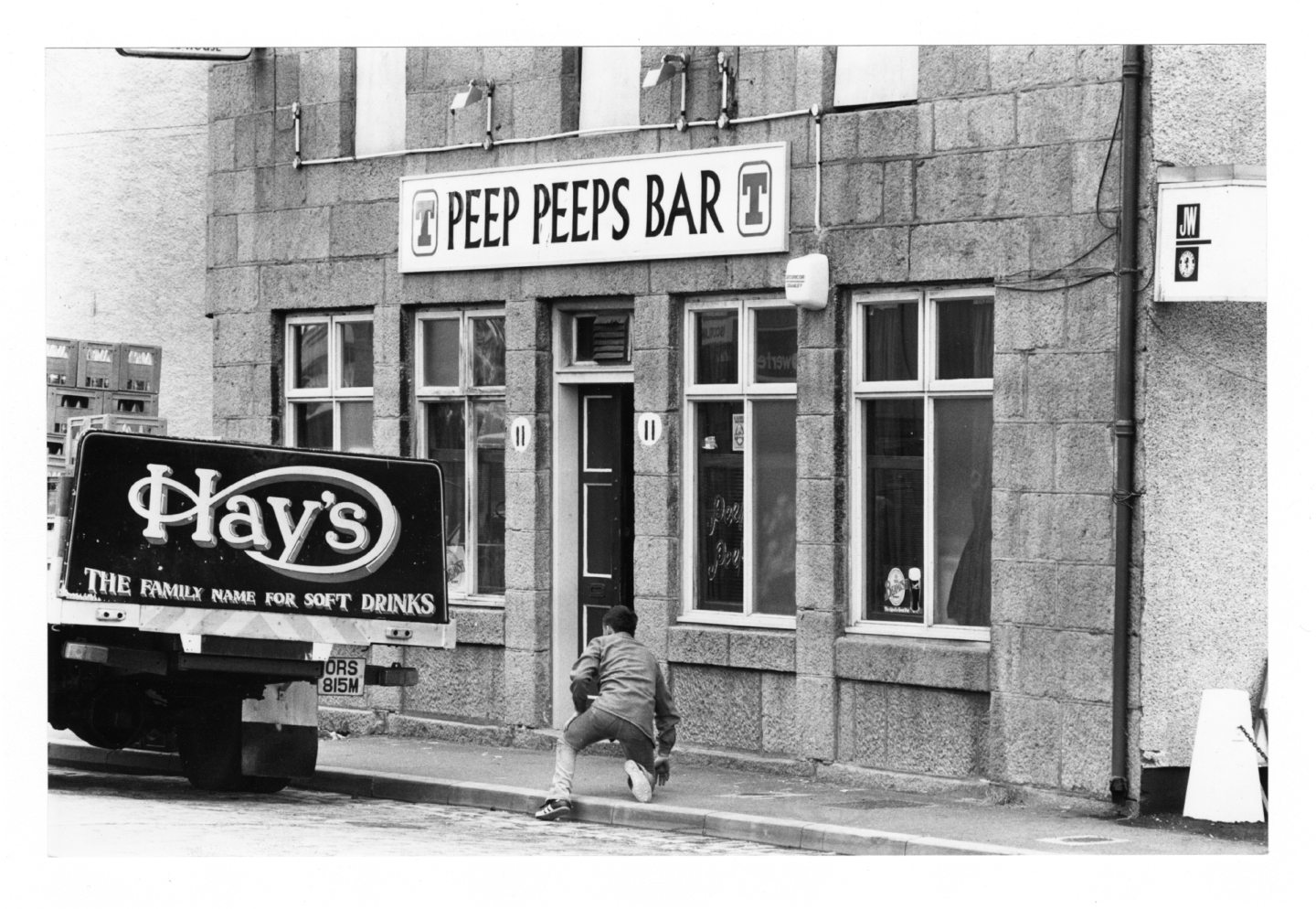 Peep Peeps on Commerce Street, once featured in a TV show as one of the toughest pubs in Britain, closed in 2013.