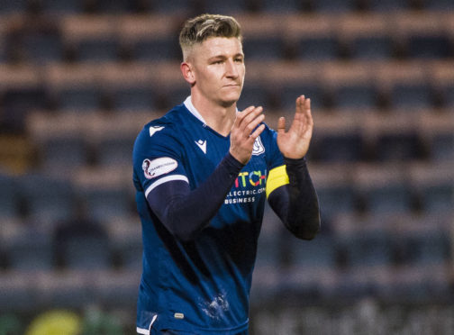 Josh Meekings was captain of Dundee prior to his departure