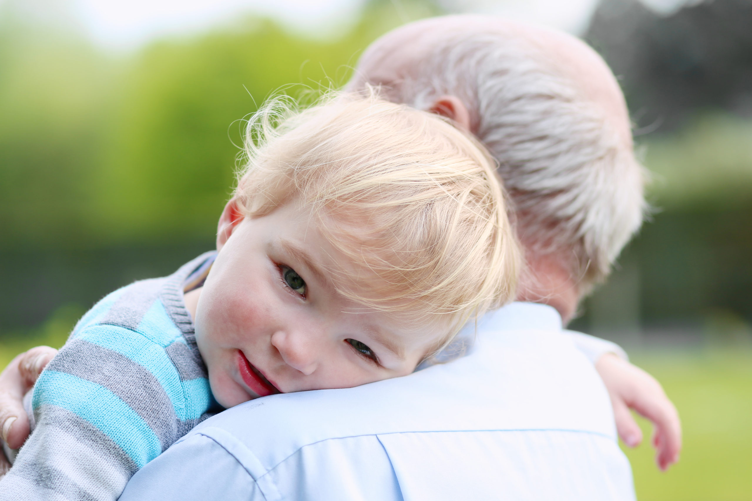 The announcement is good news for grandparents in need of a hug.