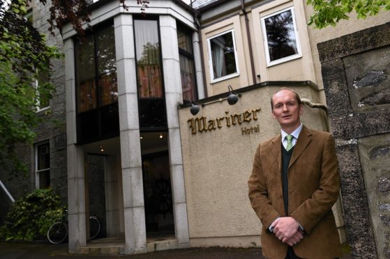 Mariner Hotel owner Mike Edwards said a residential development has become his family's "plan A". Picture: Kenny Elrick