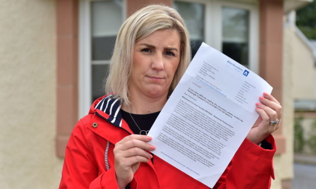 Jade Todd has written to local councillors and MSPs on the issue.