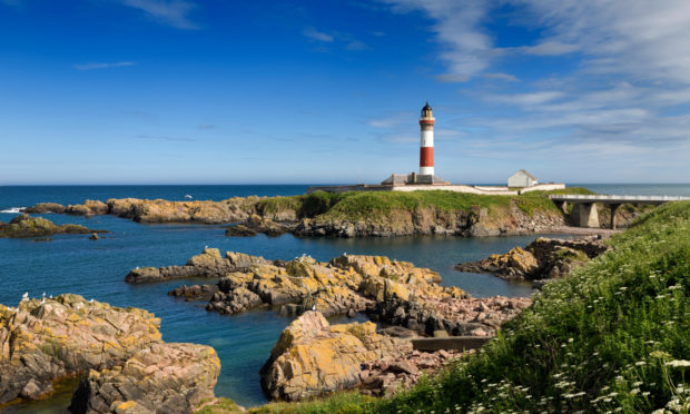 Buchanness lighthouse as it stands today. Image: Shutterstock