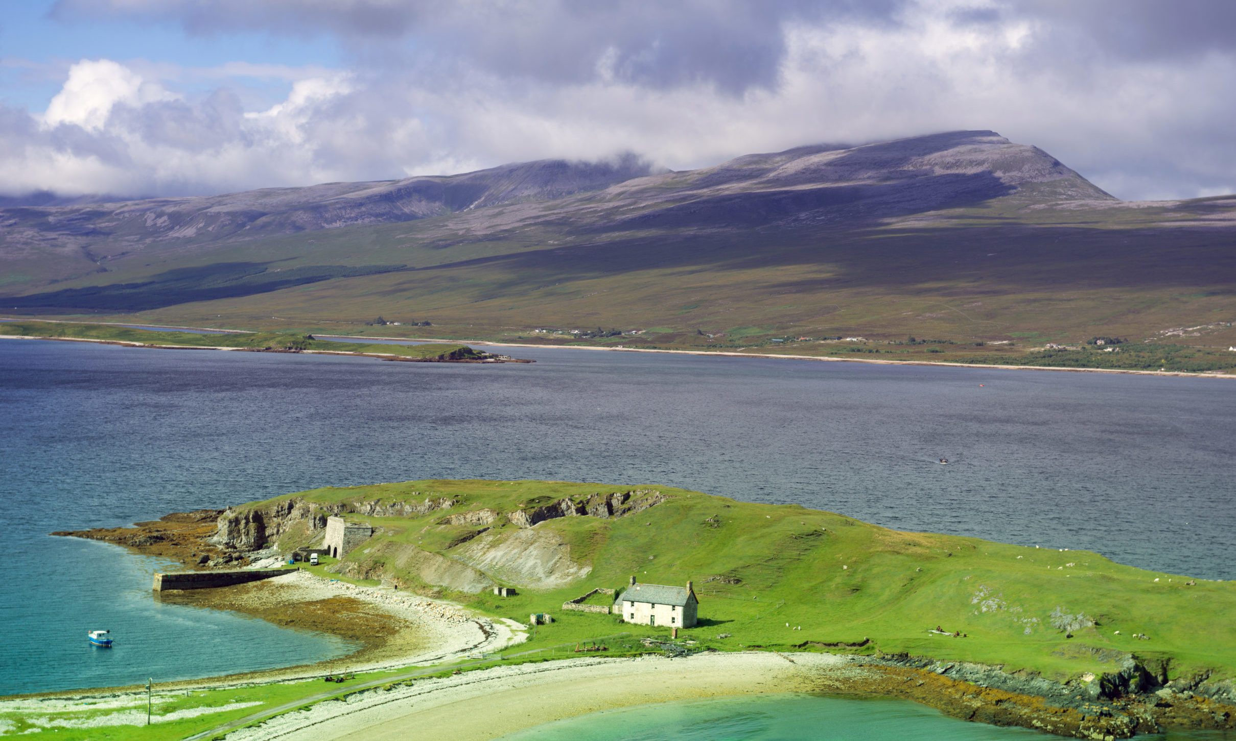 The incident took place at Loch Eriboll on Friday.
