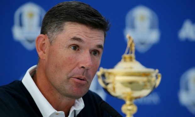 Europe will be led by Padraig Harrington.