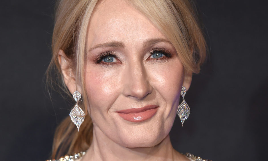 Harry Potter author JK Rowling.