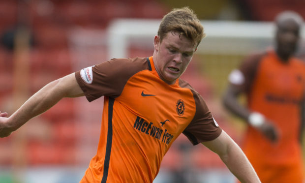 Scott Allardice in his Dundee United days.