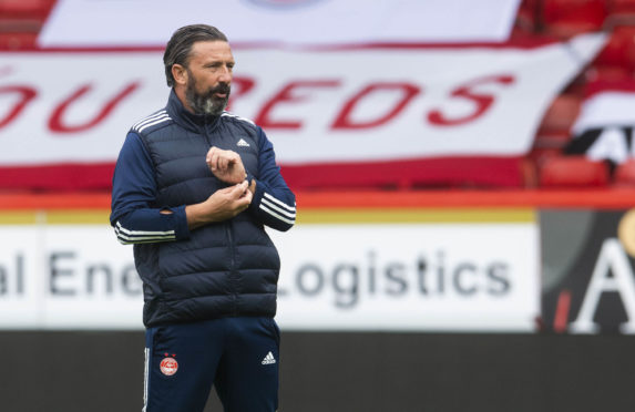 Aberdeen boss Derek McInnes.