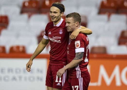 Ryan Hedges scored a hat-trick for the Dons