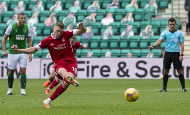 Aberdeen had been on a great run, including a win at Easter Road, ahead of last weekend's loss to Motherwell.