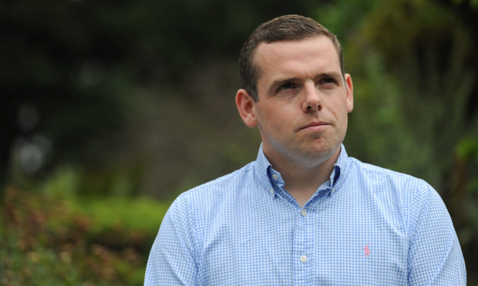 Scottish Tory leader Douglas Ross.
