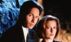 David Duchovny and Gillian Anderson in The X-Files which was first broadcast in August 1993.