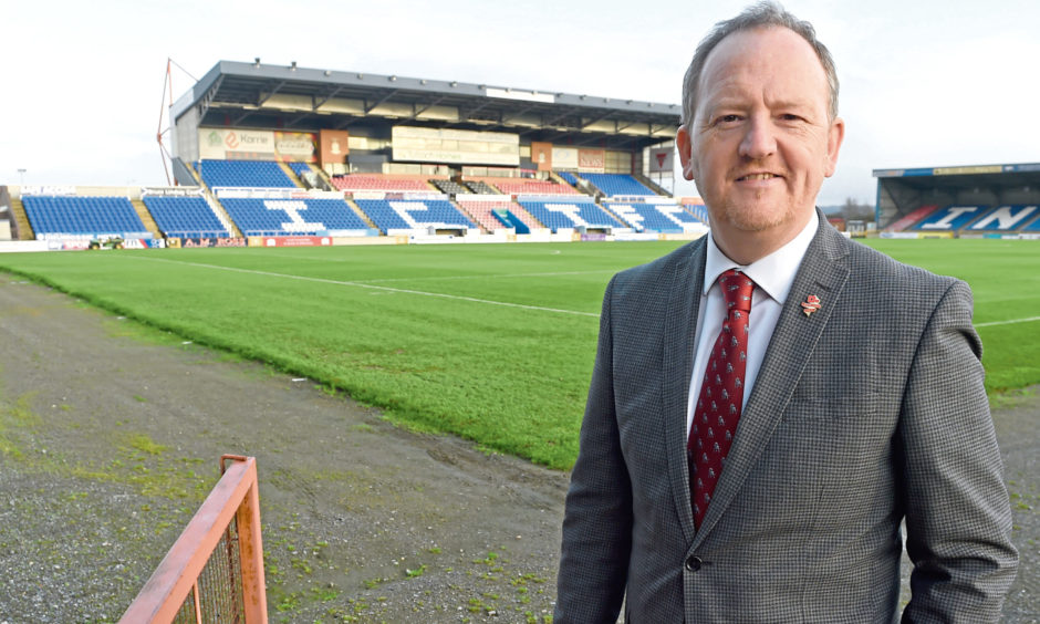 Caley Thistle chief executive Scot Gardiner.