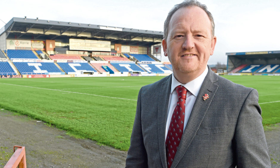 Caley Thistle chief executive Scot Gardiner.