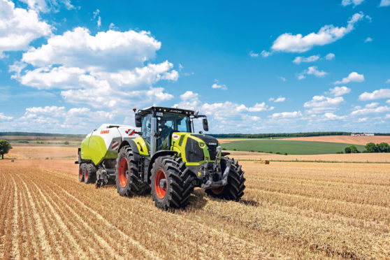 The Claas Axion 800  range of tractors has been upgraded with Stage V engines and new features.