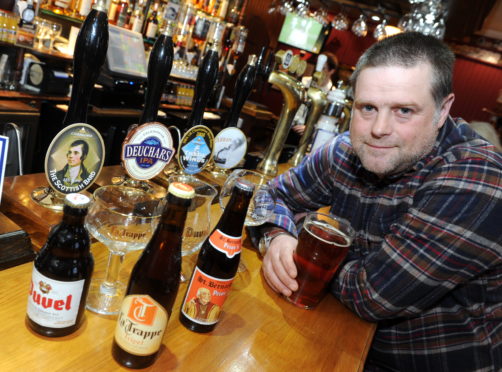 Robert Lindsay owner of the Marine Hotel in Stonehaven.
Picture by KEVIN EMSLIE