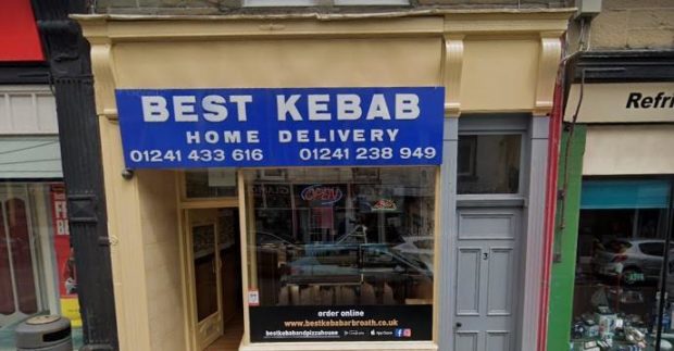 The Best Kebab on Keptie Street in Arbroath.