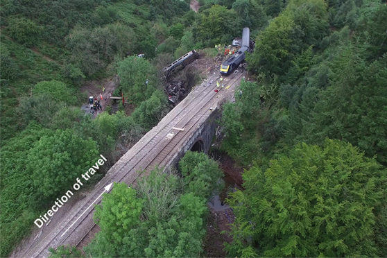 Report reveals 75% of Aberdeenshire’s monthly rainfall fell in the four hours before fatal Stonehaven train crash