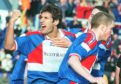 Davide Xausa during his time with Caley Thistle