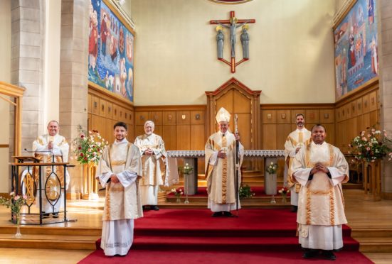 The ordinations were carried out at St Mary’s Cathedral last month.