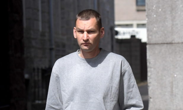 Pavel Urkel was jailed at Aberdeen Sheriff Court yesterday.